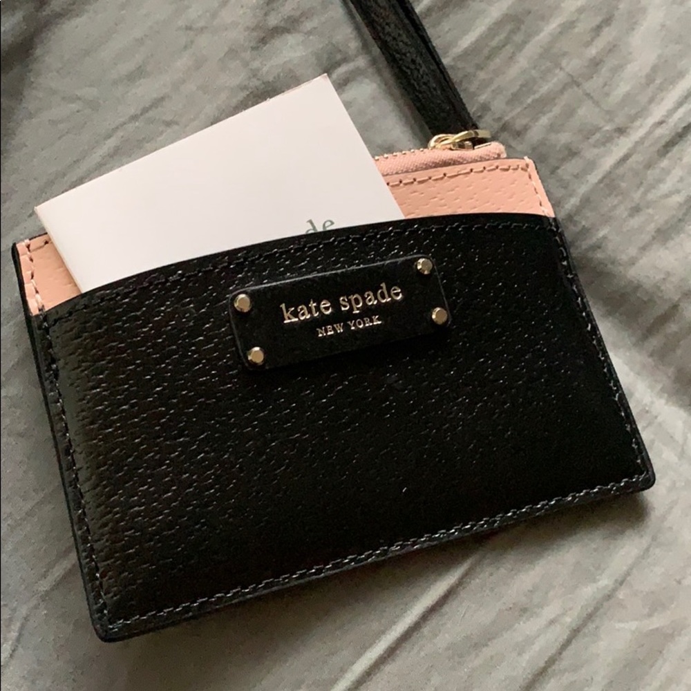 Kate spade zip card holder